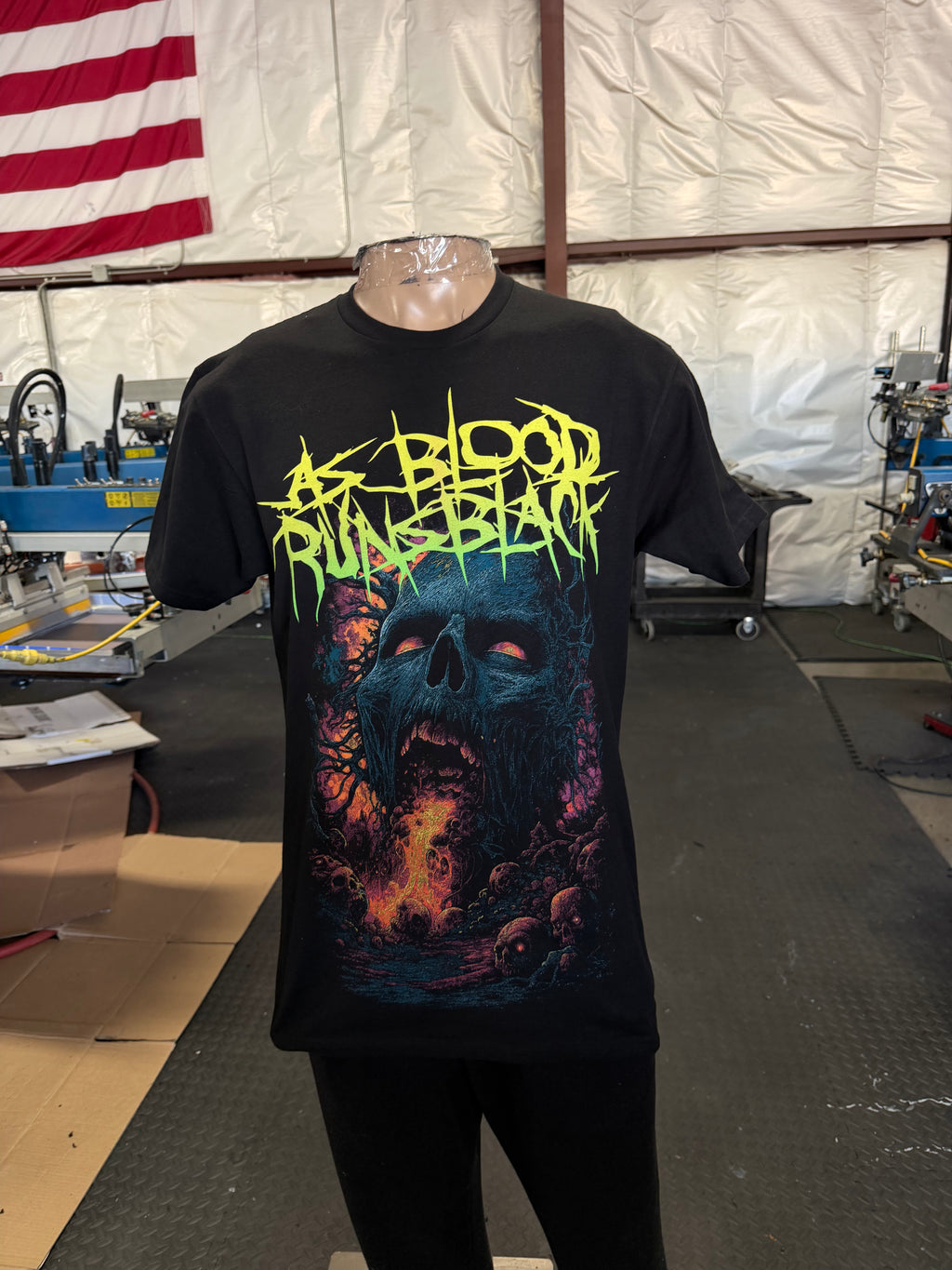 Fire Skull - T-Shirt