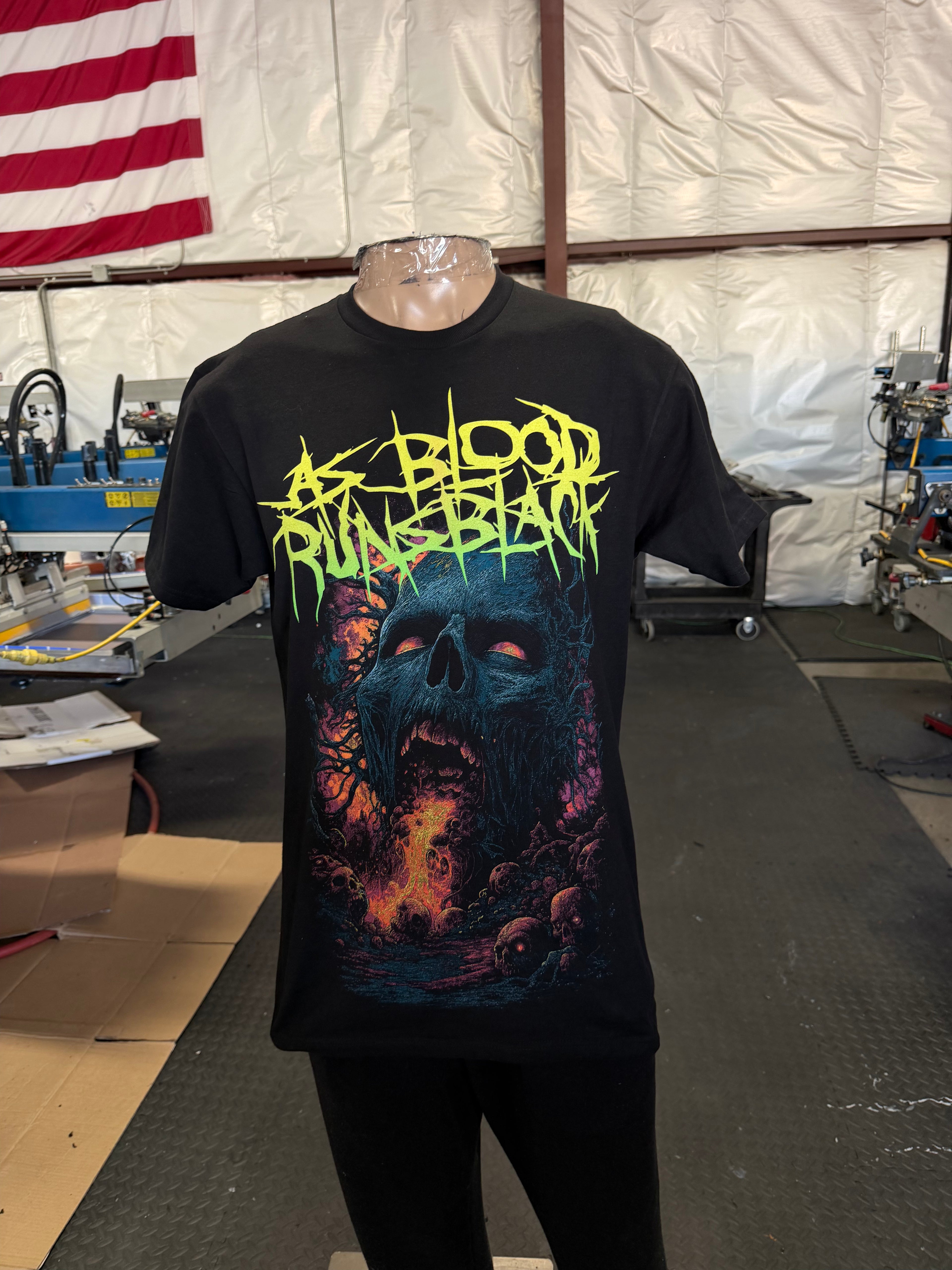 Fire Skull - T-Shirt